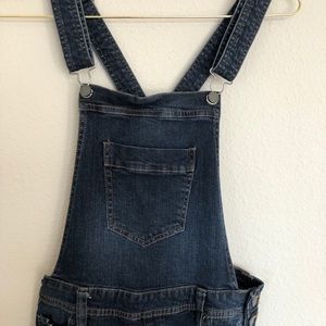 Distressed Overalls